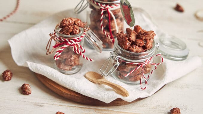 Gör dina egna brända mandlar till jul