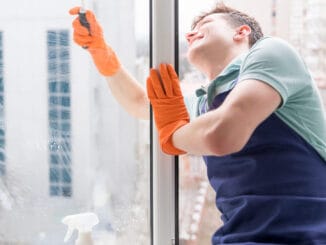 Så här tvättar du fönster utan ränder! illustration