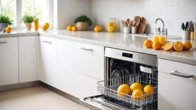 Så här rengör du diskmaskinen enkelt och snabbt! illustration